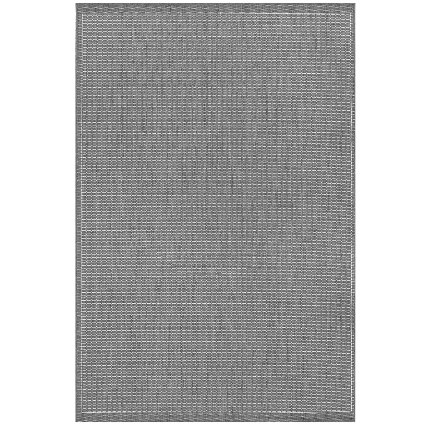 Area Rugs>Plow & Hearth Veranda Textured Indoor/Outdoor Polypropylene Rug, 3'9" x 5'5"