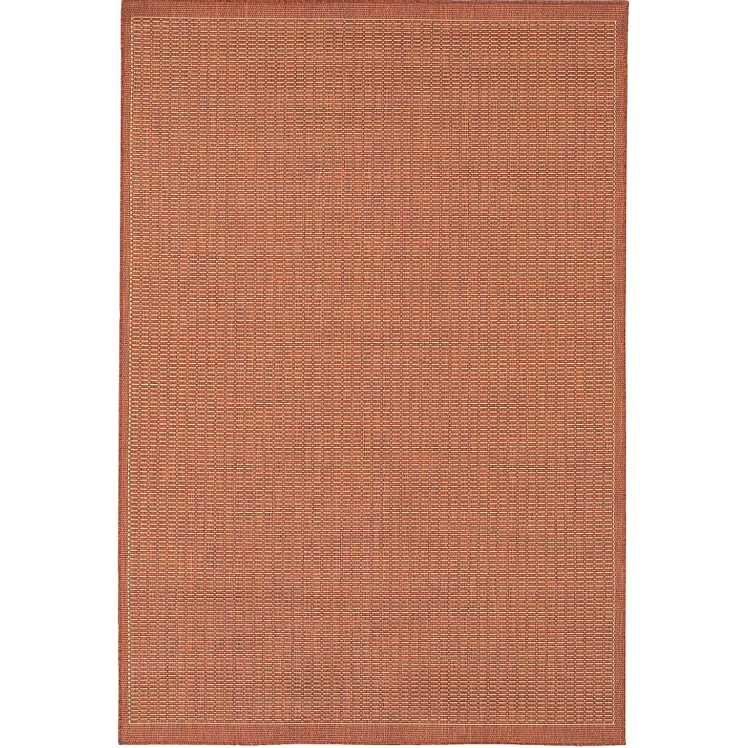 Area Rugs>Plow & Hearth Veranda Textured Indoor/Outdoor Polypropylene Rug, 3'9" x 5'5"