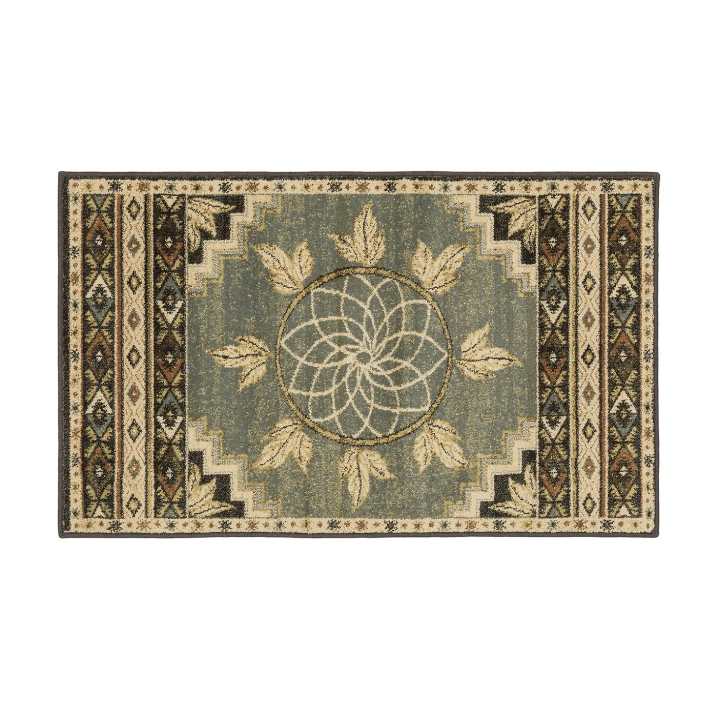 Area Rugs | Hearth Rugs>Plow & Hearth Vista Ancient Sign Rug, 30" x 50"