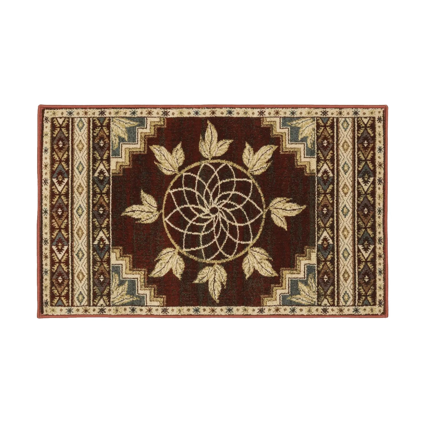 Area Rugs | Hearth Rugs>Plow & Hearth Vista Ancient Sign Rug, 30" x 50"