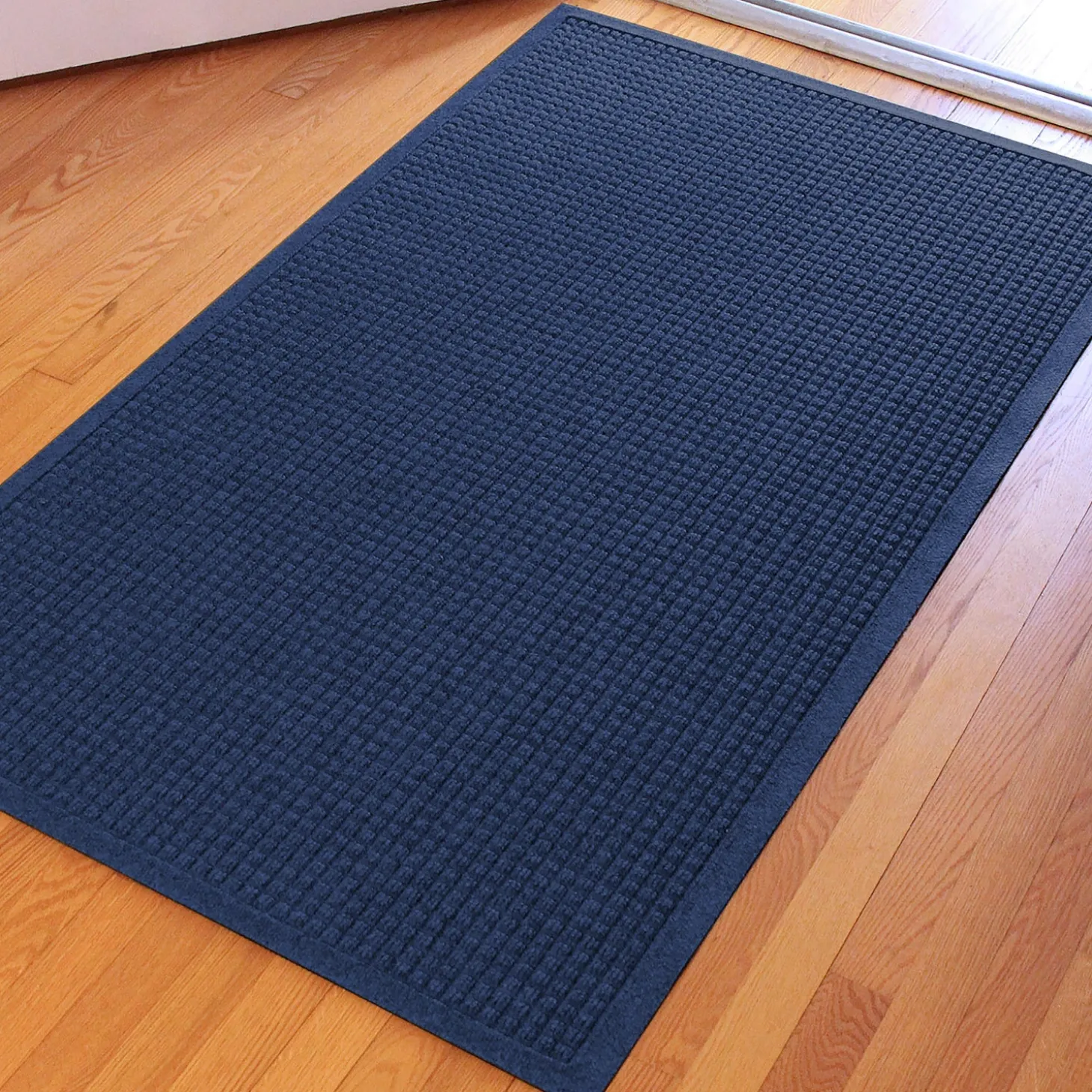 Waterhog Doormats>Plow & Hearth Waterhog Indoor/Outdoor Cubes Doormat, 4' x 6'