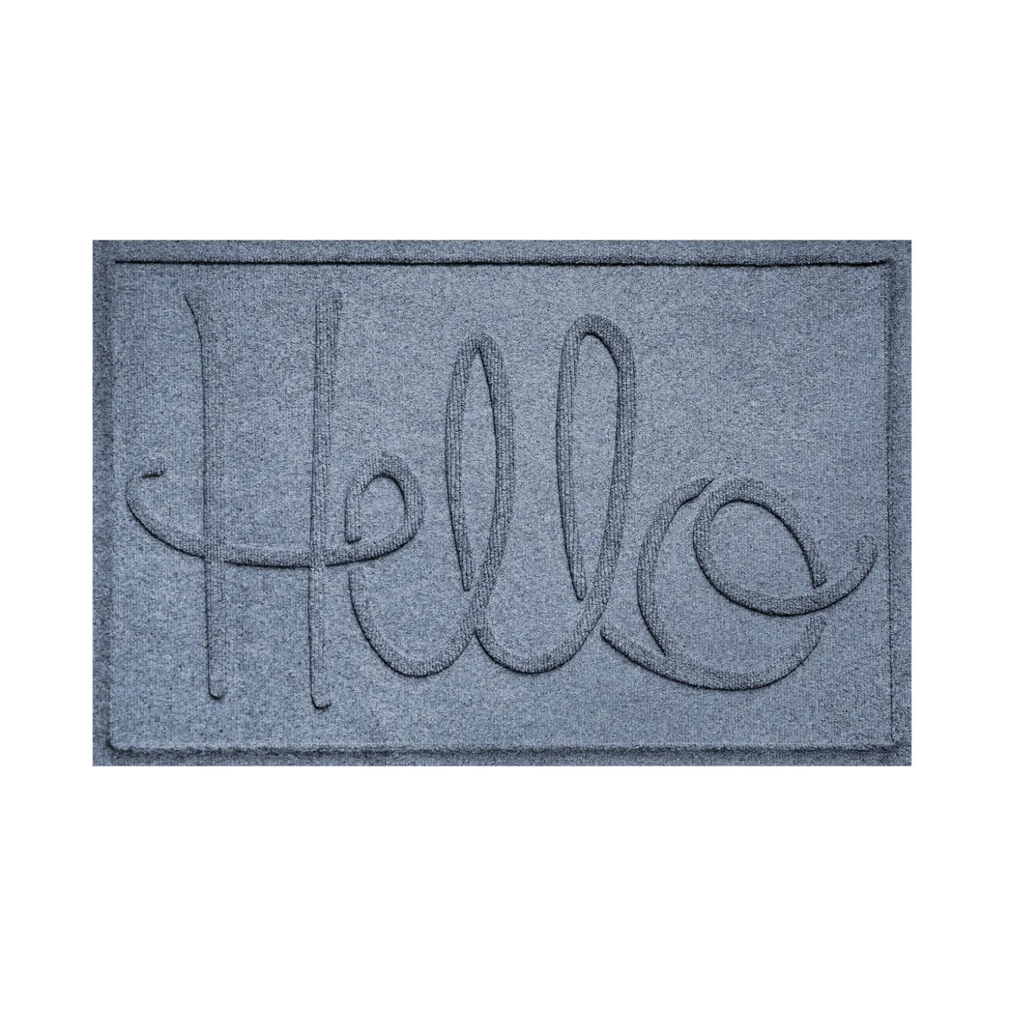 Waterhog Doormats>Plow & Hearth Waterhog Indoor/Outdoor Hello Doormat, 2' x 3'