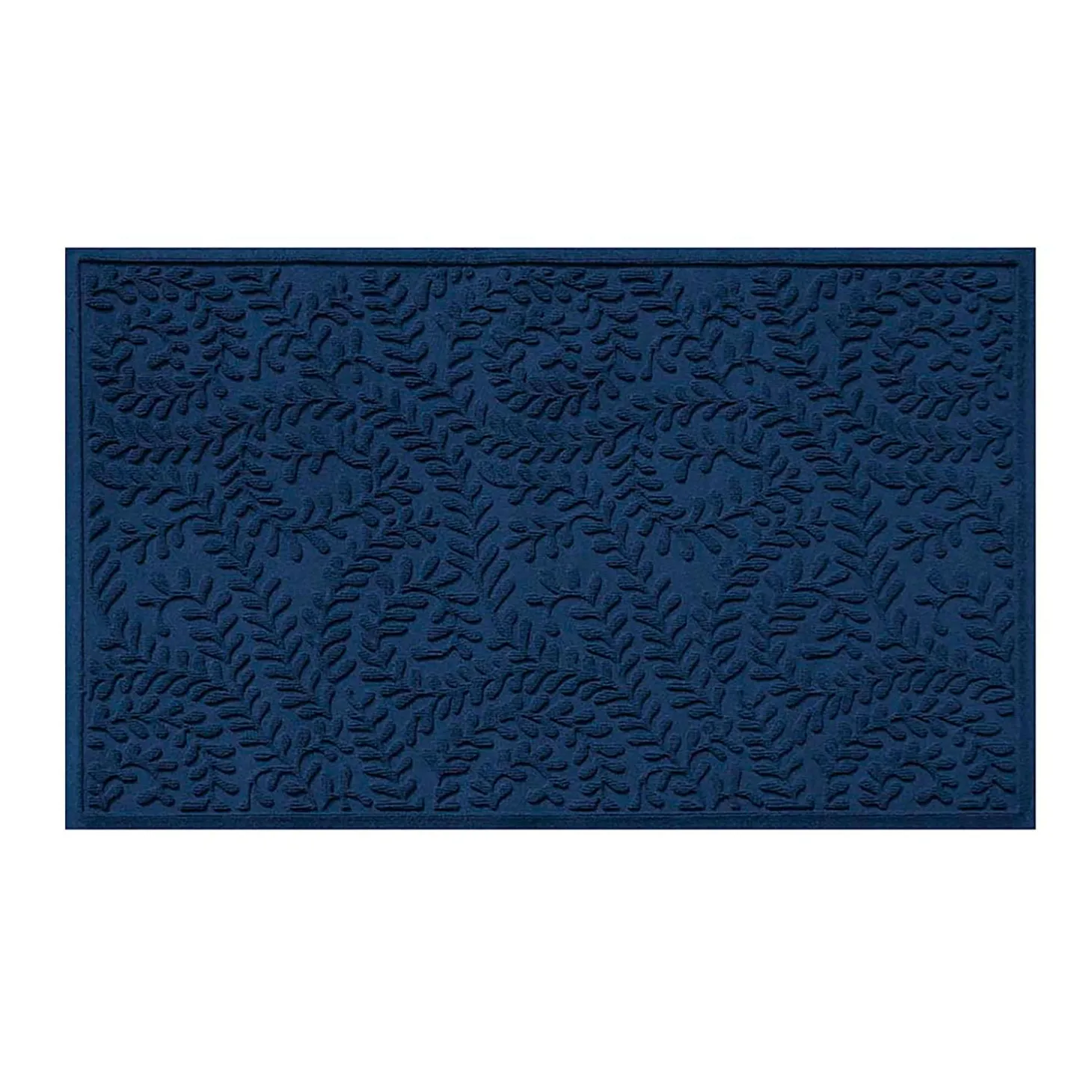 Waterhog Doormats>Plow & Hearth Waterhog Indoor/Outdoor Leaves Doormat, 22" x 60"