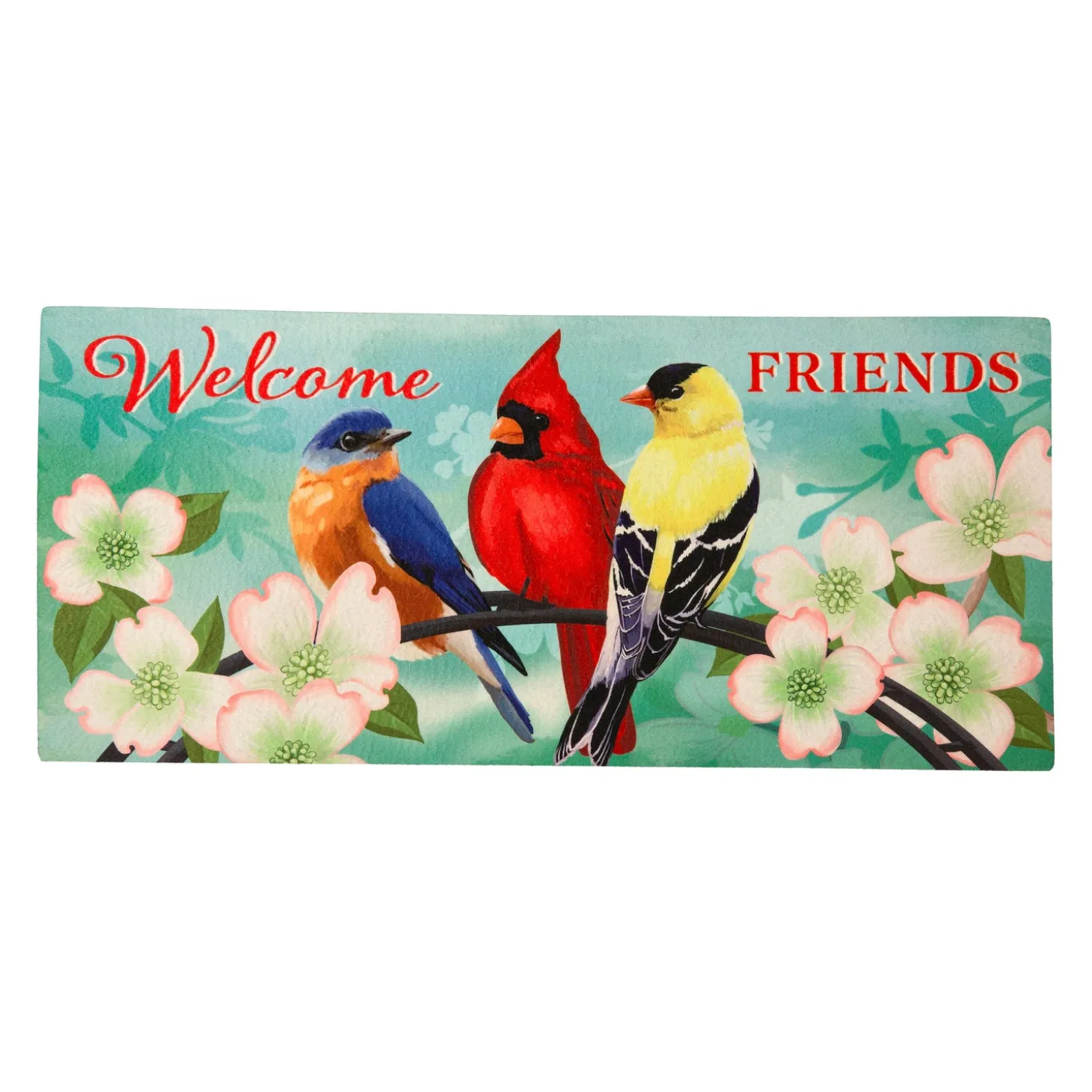 Interchangeable Mats>Plow & Hearth Welcome Friends Sassafras Switch Mat