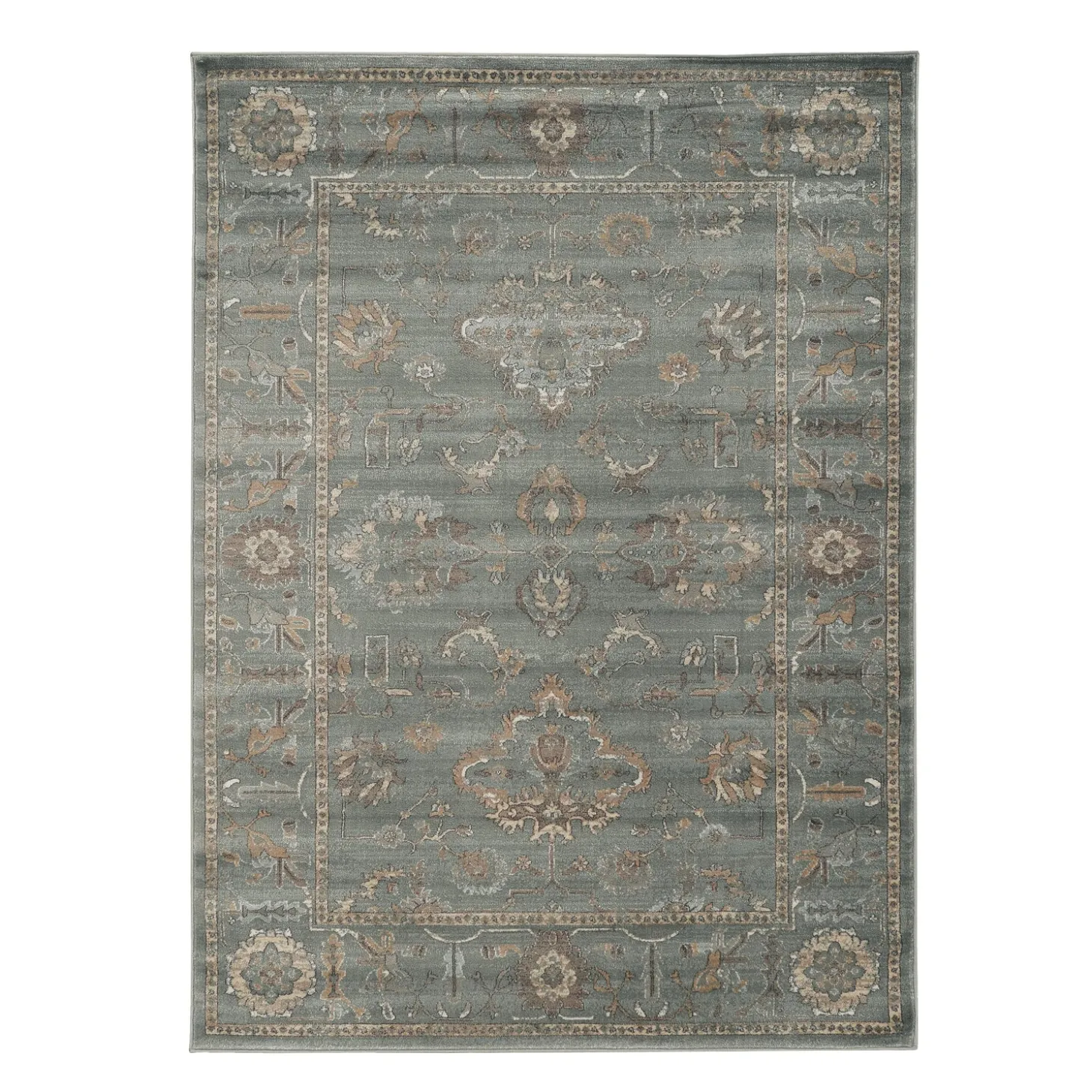 Area Rugs>Plow & Hearth Woodberry Polypropylene Rug, 5'3"x 7'3"