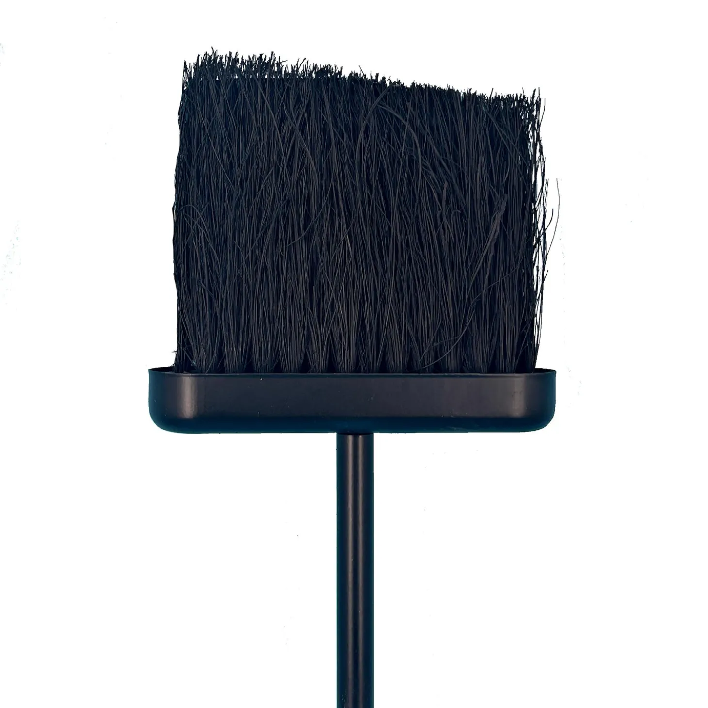 Fireplace Tool Sets>Plow & Hearth Wrought Iron Fireplace Brush